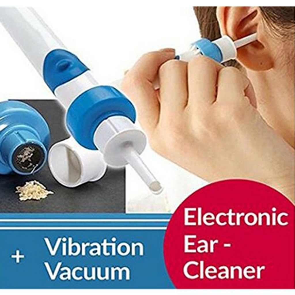 New Electric Cordless Vacuum Ear Cleaner Wax Vac Cleaning Remover Painlessly