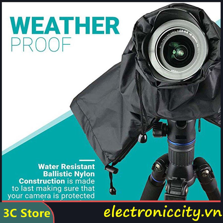 ⚡Áo mưa vỏ áo chống nước che mưa máy ảnh và ống kính máy ảnh chuyên nghiệp DSLR Phặn Phặn