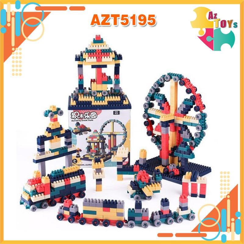 Bộ Đồ Chơi Lego Xếp Hình 520 Chi Tiết Bằng Nhựa Phát Triển Khả Năng Sáng Tạo Cho Bé - AZT5195