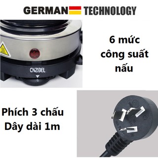 Bếp điện mini 500w nắp gang