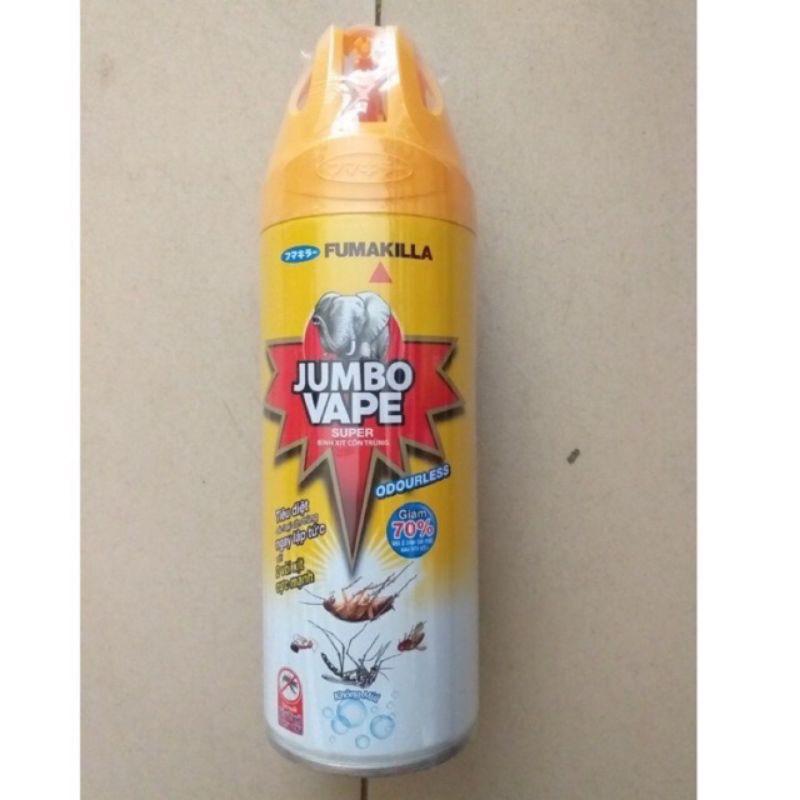 Bình xịt muỗi JUMBO VAPE 300ML/600ML