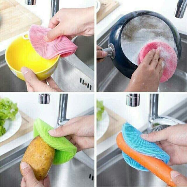 Miếng rửa chén bát silicone