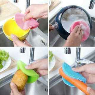 Miếng rửa chén bát silicone