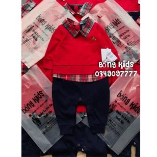 Body Liên Thân Bé Trai Logo Gấu Đỏ Gap