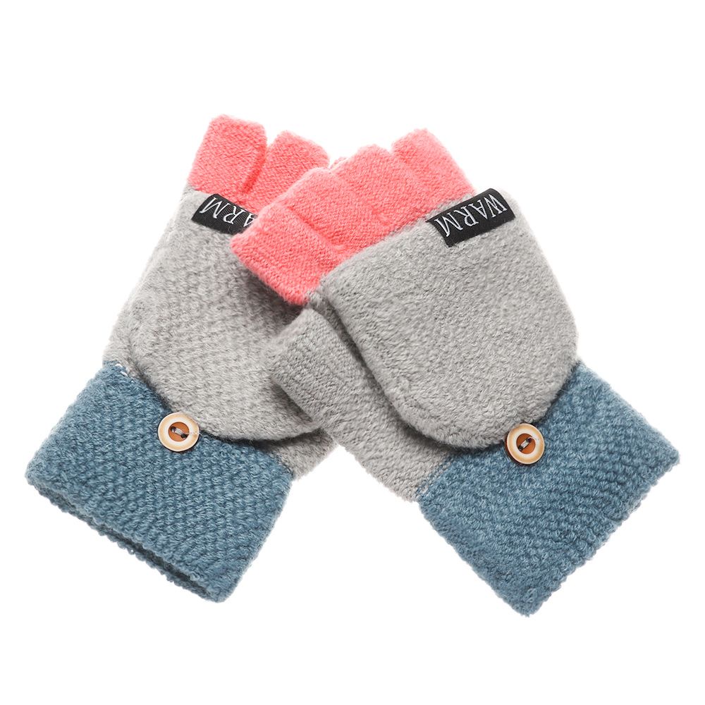 Găng tay hở ngón MIHAN1 thời trang mùa đông cho nam và nữ