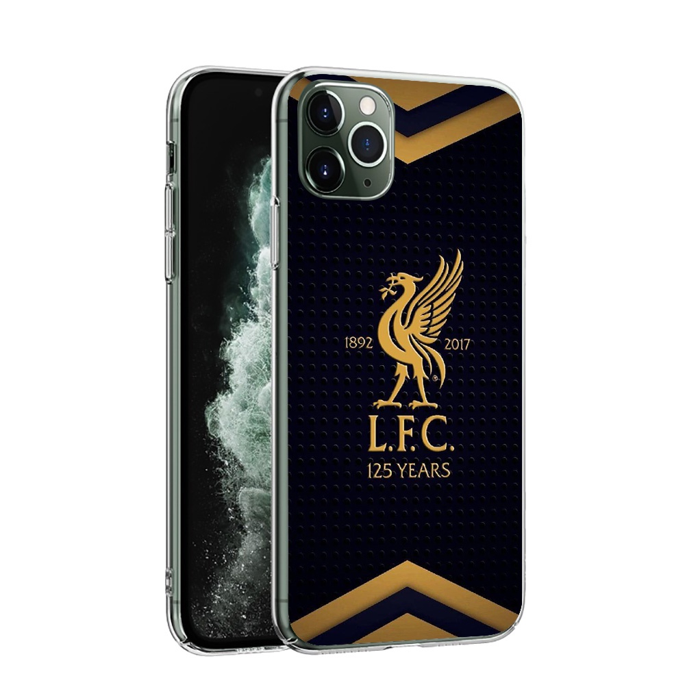 Ốp Điện Thoại Trong Suốt Hình Logo Câu Lạc Bộ Liverpool Cho iPhone 7 8 Plus 11 Pro Max RCZ57