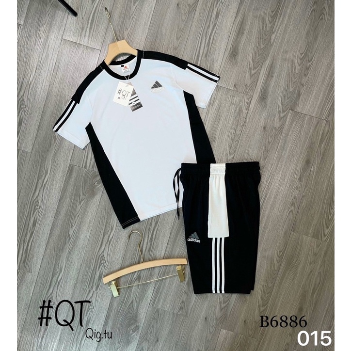 Set đồ thể thao giá rẻ , bộ đá bóng adidass chất cottong gai thấm hút mồ hôi tốt