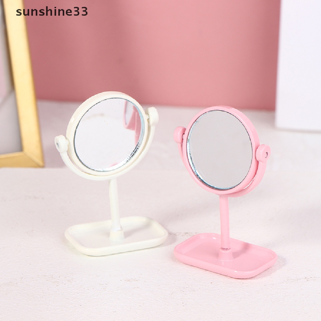 Gương Trang Điểm Mini Tỉ Lệ 1: 12 Cho Nhà Búp Bê