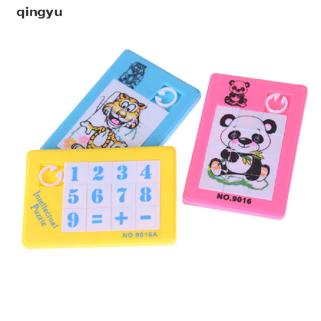 Bộ đồ chơi xếp hình động vật và số màu sắc ngẫu nhiên giáo dục sớm cho trẻ em