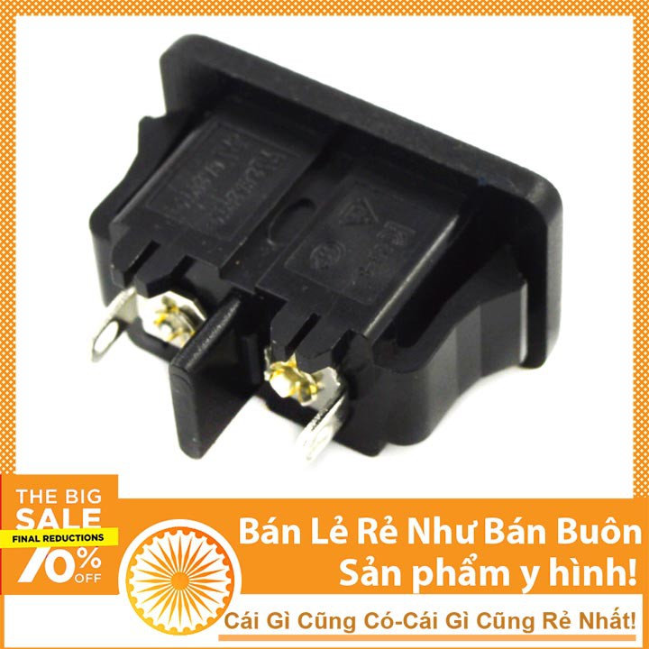 Jack Nối Nguồn 220V 2 Chân Giá Rẻ