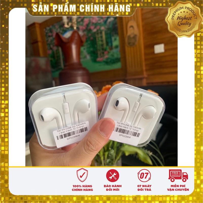 Tai nghe jack 3.5mm cho iPhone/iPad Điện thoại Android - Tăng giảm âm lượng và đàm thoại