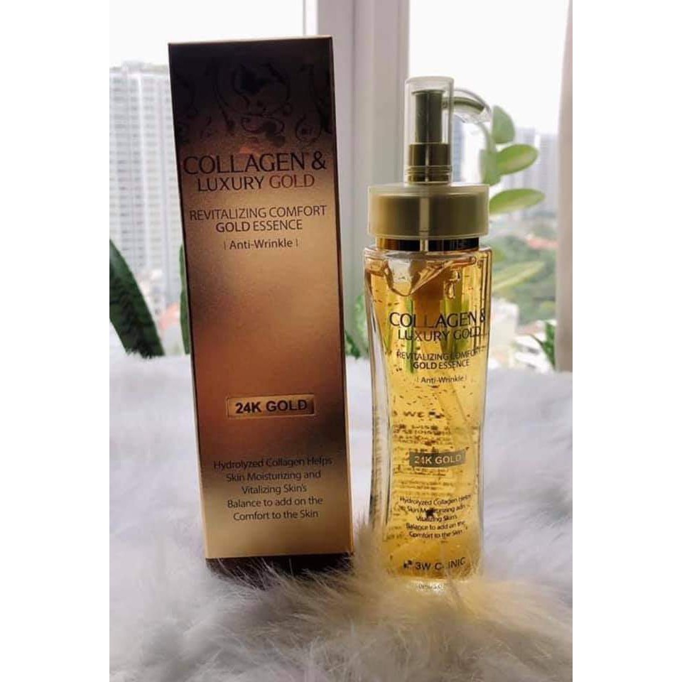 Serum dưỡng tái tạo da Collagen Luxury Gold 3w Clinic