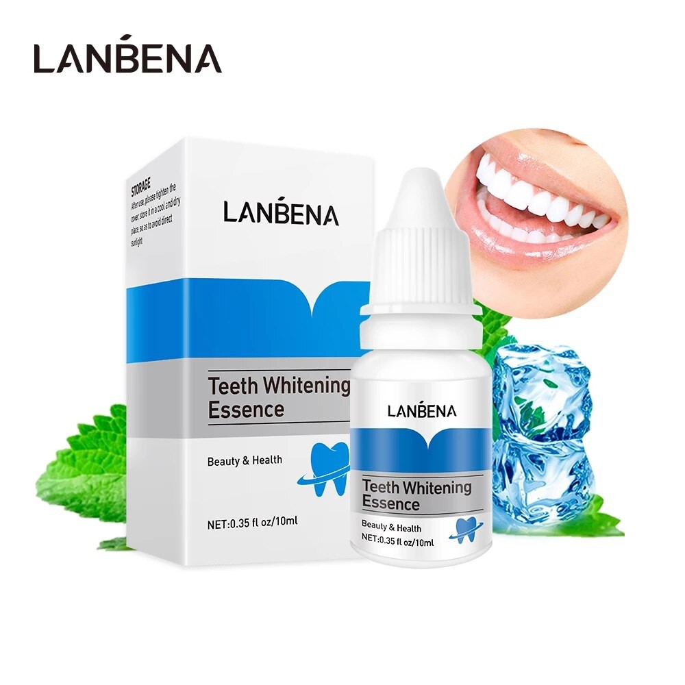 【Chính Hãng】LANBENA Tinh Chất Tẩy Trắng Răng Làm Trắng Răng Vệ Sinh Răng Chuyên Sâu 10ml