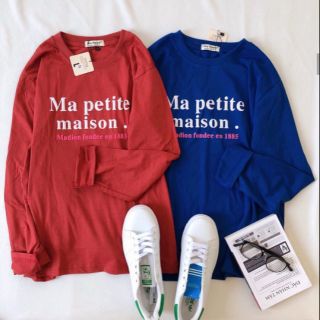 Áo dài tay in chữ ulzzang - Ảnh thật