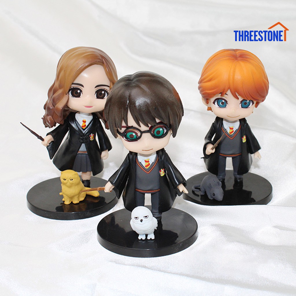 Set 3 Mô Hình Đồ Chơi Nhân Vật Trong Phim Harry Potter