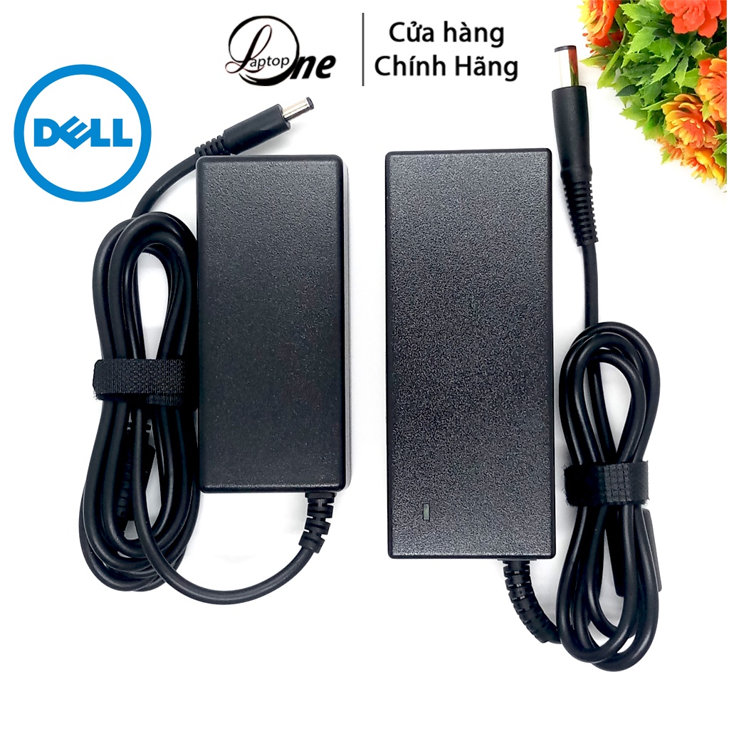 Sạc laptop DELL chân kim to - chân kim nhỏ Chính hãng  19.5v-4.62a-90w/ 19.5v-3.34a-65w, sạc dell, adapter dell