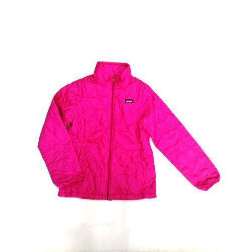 TH5541 Áo khoác phao nữ dài tay siêu nhẹ siêu ấm hồng Patagonia