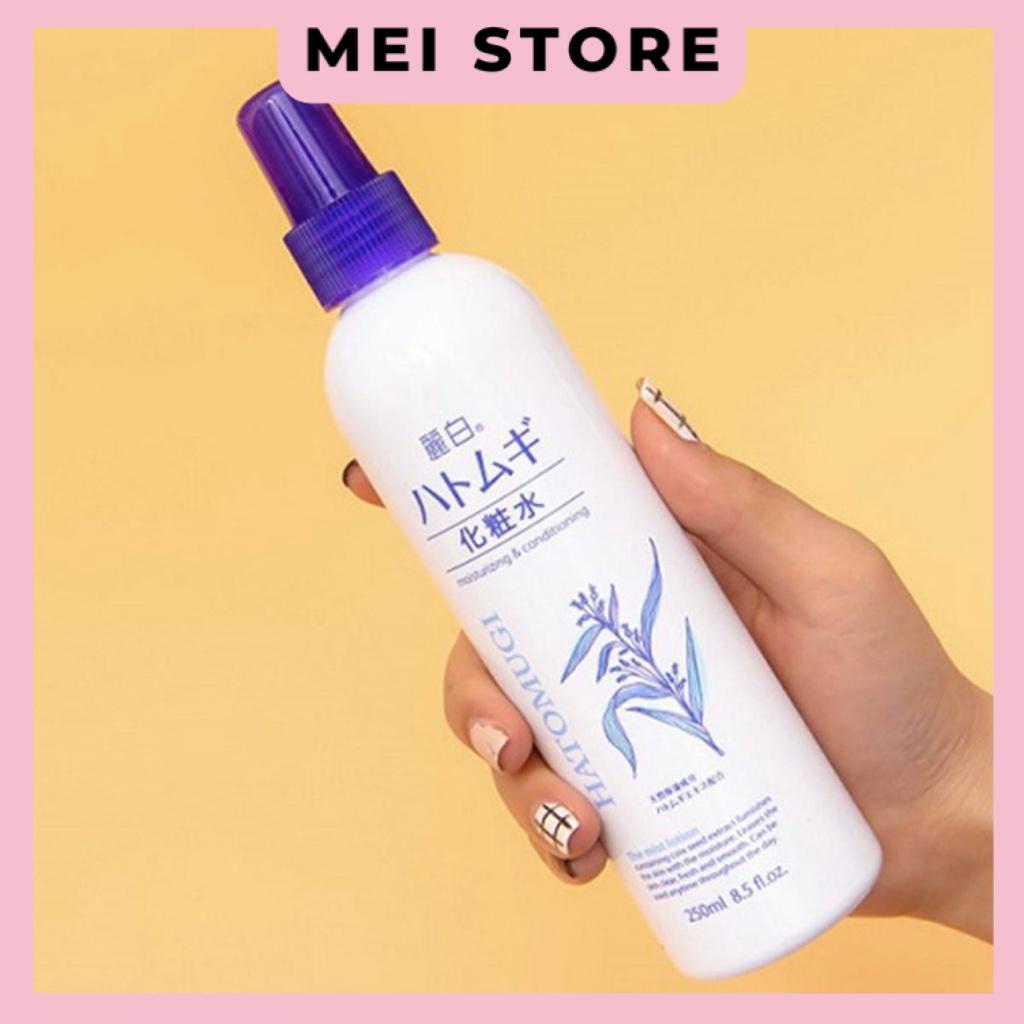 Xịt Khoáng Dưỡng Ẩm Và Làm Sáng Da Reihaku Hatomugi Mist Lotion 250ml