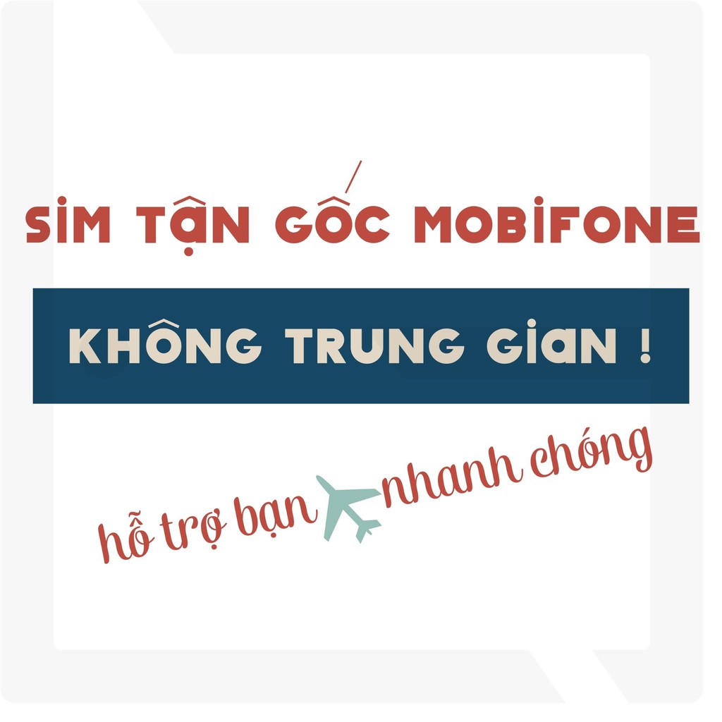 Sim 4G Mobifone C90N (120 GB Data + 1000 Phút Gọi Nội Mạng + 50 Phút Gọi Viettel Vinaphone Vietnamobile Mỗi Tháng)