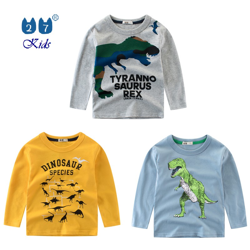 CHÍNH HÃNG - Áo Phông Dài Tay Bé Trai 27 Kids