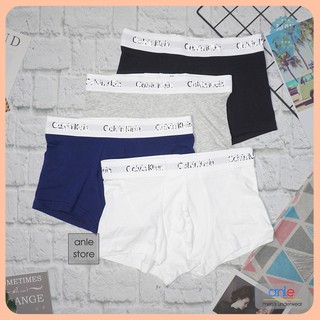 Combo 3 Quần sịp nam Boxer Cotton thiên nhiên Xuất Mỹ, Quần lót đùi nam Cao cấp Thông hơi thấm hút