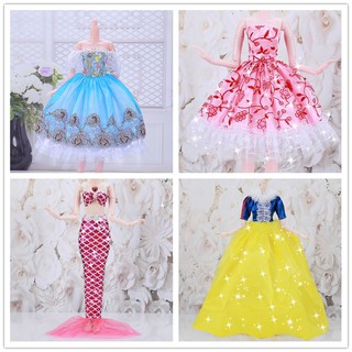 Đầm cưới đồ chơi búp bê Barbie 60cm