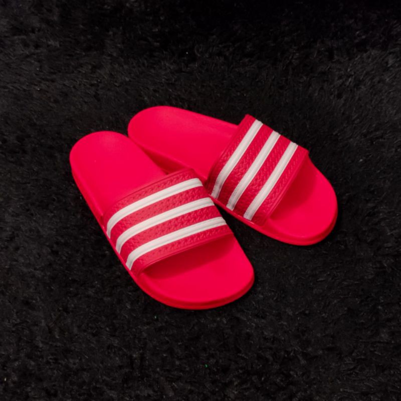 Giày sandal Adidas ADILETTE RED STRIP WHITE cho nam