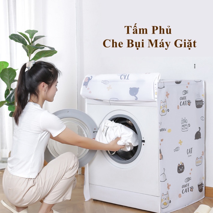 Tấm Phủ Máy Giặt Họa Tiết Mới Tinh Tế nhiều mẫu