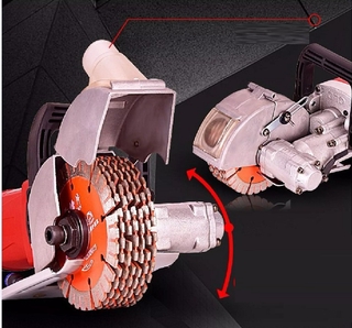 Máy Cắt Rãnh Tường 5 Đến 7 Lưỡi 4.800W