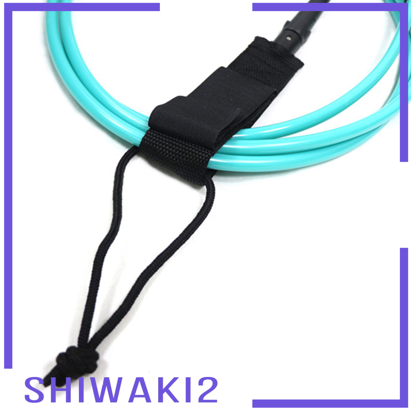 [SHIWAKI2]10 Feet Surfing Ankle Leash Stand Up Board Leg Rope Leg Wrists Tether Cord