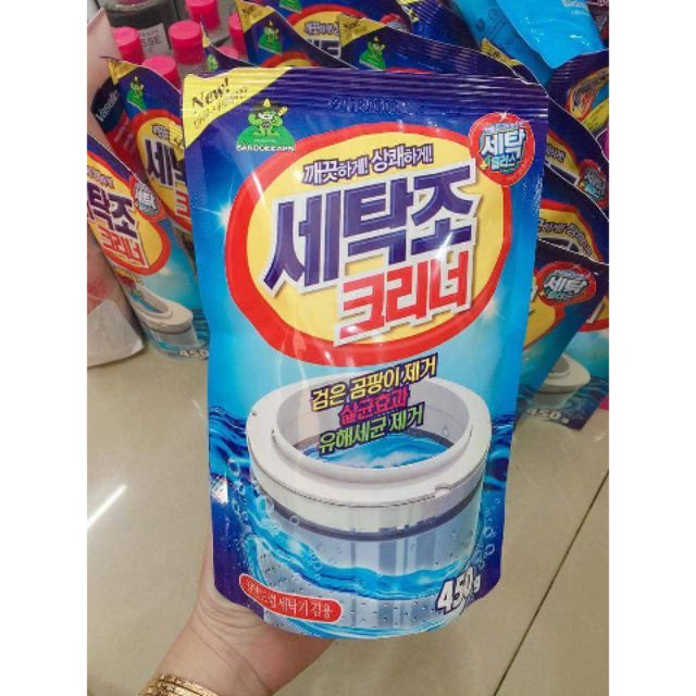 bột tẩy lồng máy giặt