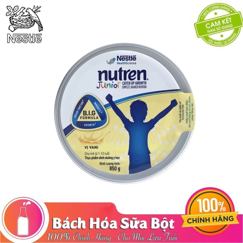 [Chính hãng] Sữa Bột Nutren Junior - 850g (Date: 2025)