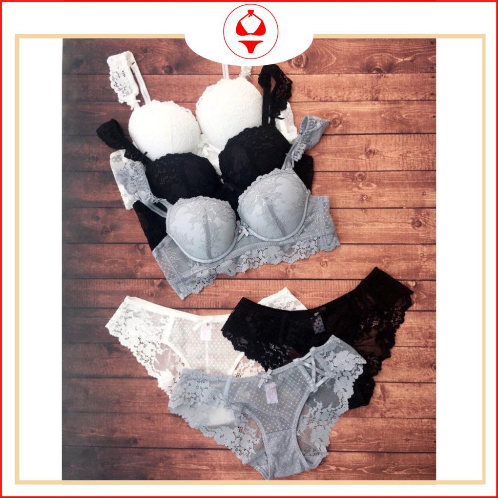 BỘ LÓT REN CAO CẤP 💞CÓ MÚT XOÀI 💞 áo siêu nâng đẩy,định hình phom ngực siêu xinh, gợi cảm C1256 | BigBuy360 - bigbuy360.vn