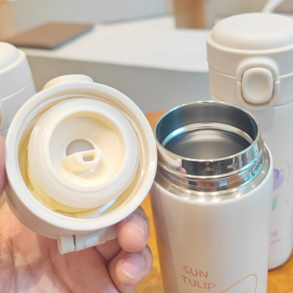 Bình Nước Giữ Nhiệt Bằng Thép Không Gỉ 304 Thiết Kế Đơn Giản Tiện Lợi Dễ Sử Dụng