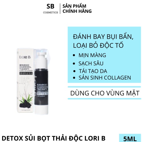 Mặt Nạ Sủi Bọt Than Tre Lori B