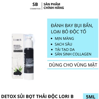 Mặt nạ sủi bọt than tre lori b