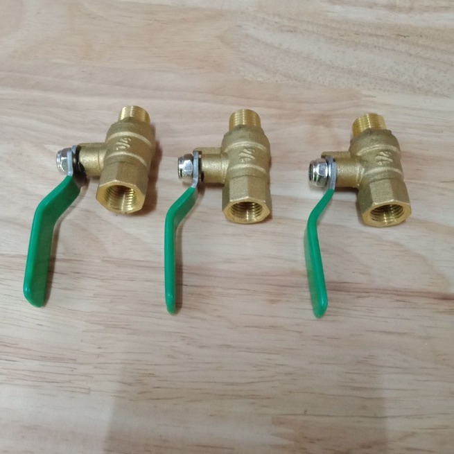 Van/khóa một đầu ren ngoài, một đầu ren trong 1/4-13mm