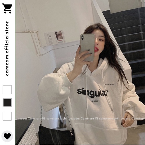 Áo nỉ Hoodie SINGULAR , áo nỉ bông hoodie unisex nam nữ