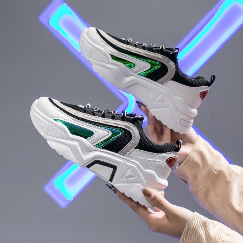 Giày Sneakers Nữ, Giày Thể Thao  HAPU Giày Độn Đế Nữ 3-4Cm Hottrend Dành Cho Bạn Trẻ Năng Động Cá Tính Và Tăng Chiều Cao | BigBuy360 - bigbuy360.vn