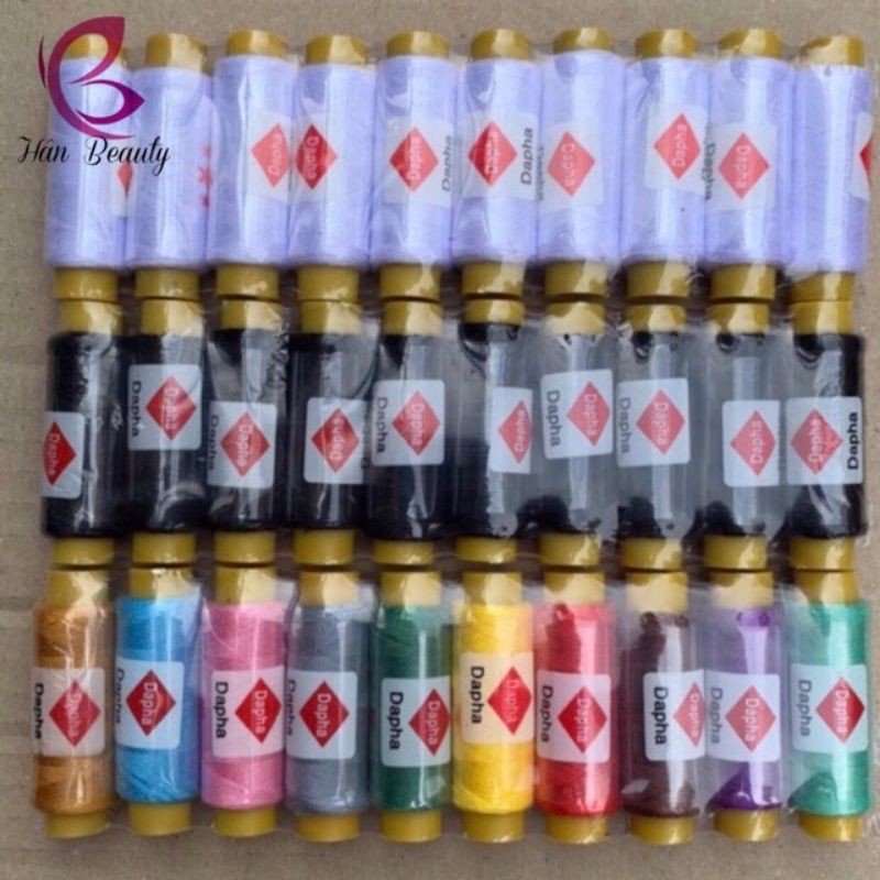 (Tặng kim) 1 cuộn chỉ may màu
