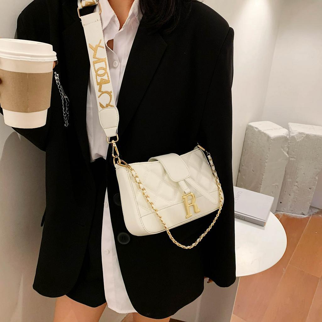 IELGY Túi đeo vai nữ họa tiết hoạt hình phong cách cổ điển chất lượng cao