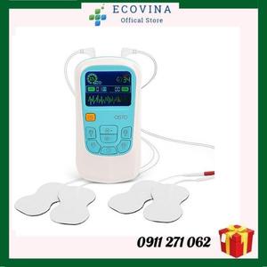 Máy điện xung trị liệu,máy xung điện massage trị liệu công nghệ TENS chạy bằng pin sạc,giảm đau nhức,massage thư giãn