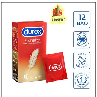 Bao cao su Durex Fetherlite 12 bao