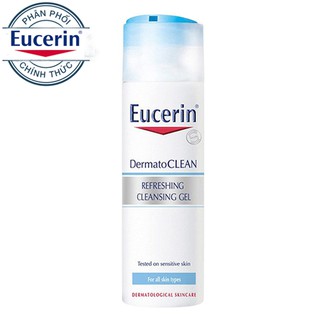 Sữa rửa mặt Eucerin Dermatoclean Refreshing Cleansing Gel 200ml