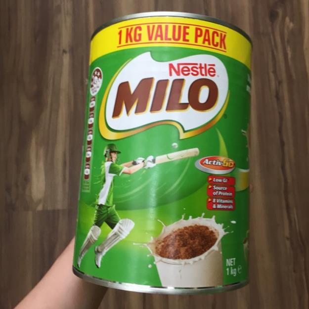 Sữa bột Milo Nestle, sữa bột Úc Nhập Khẩu dinh dưỡng Vitamin B1-B2, chuyển hóa đường thành năng lượng cho trẻ