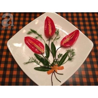sét 5 đĩa sứ vuông