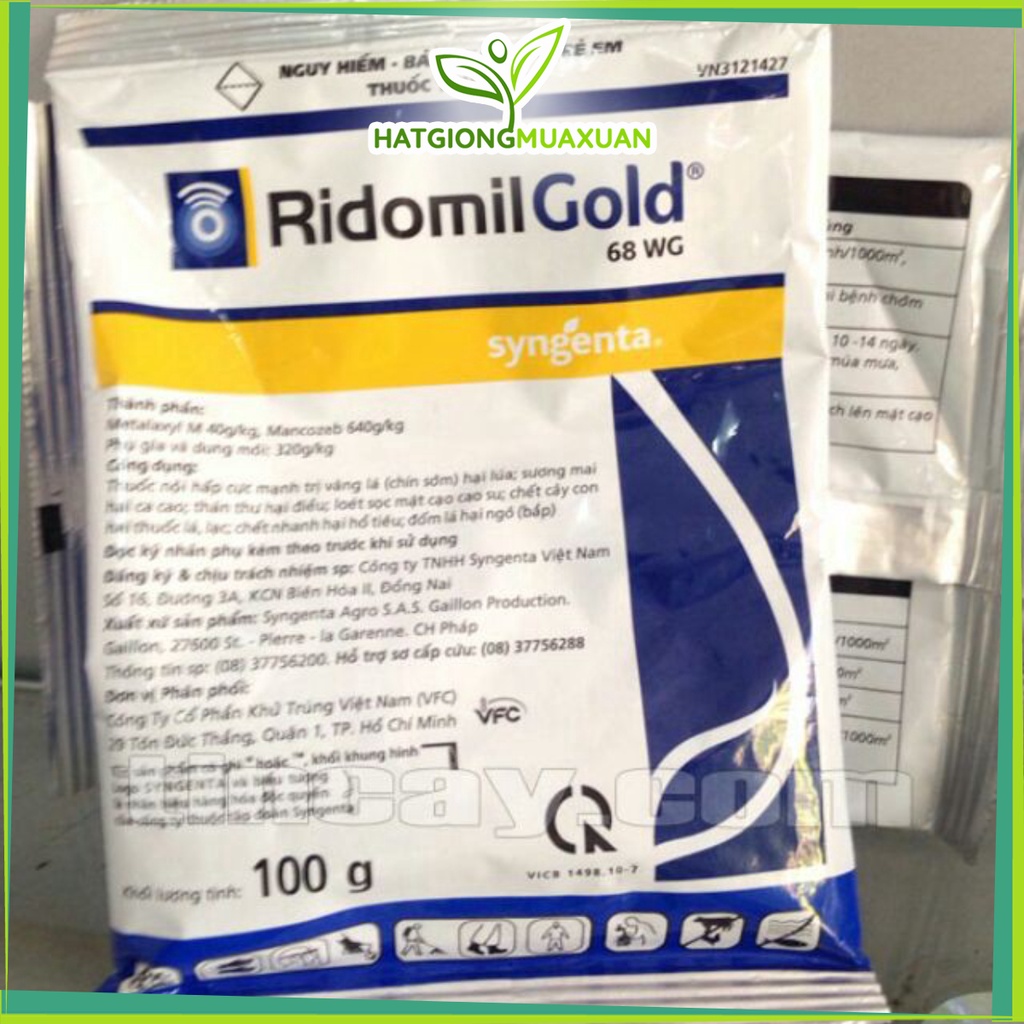 [SIEURE] trị nấm cho phong lan RidomilGold hàng đẹp, phân phối chuyên nghiệp.