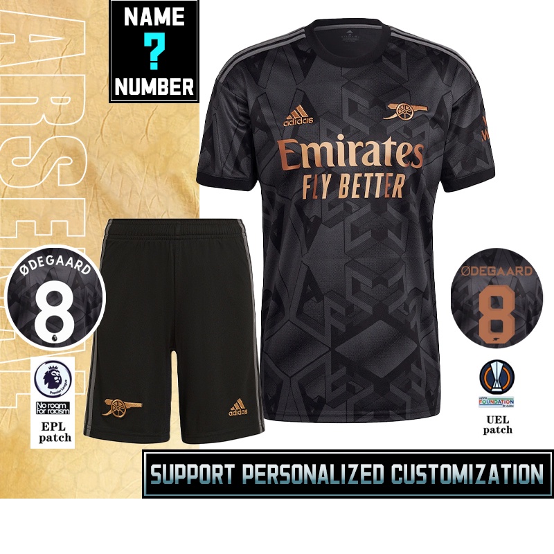 Áo Thun Số 22-23 Arsenal Sân Khách Sân Khách Size s-2xl