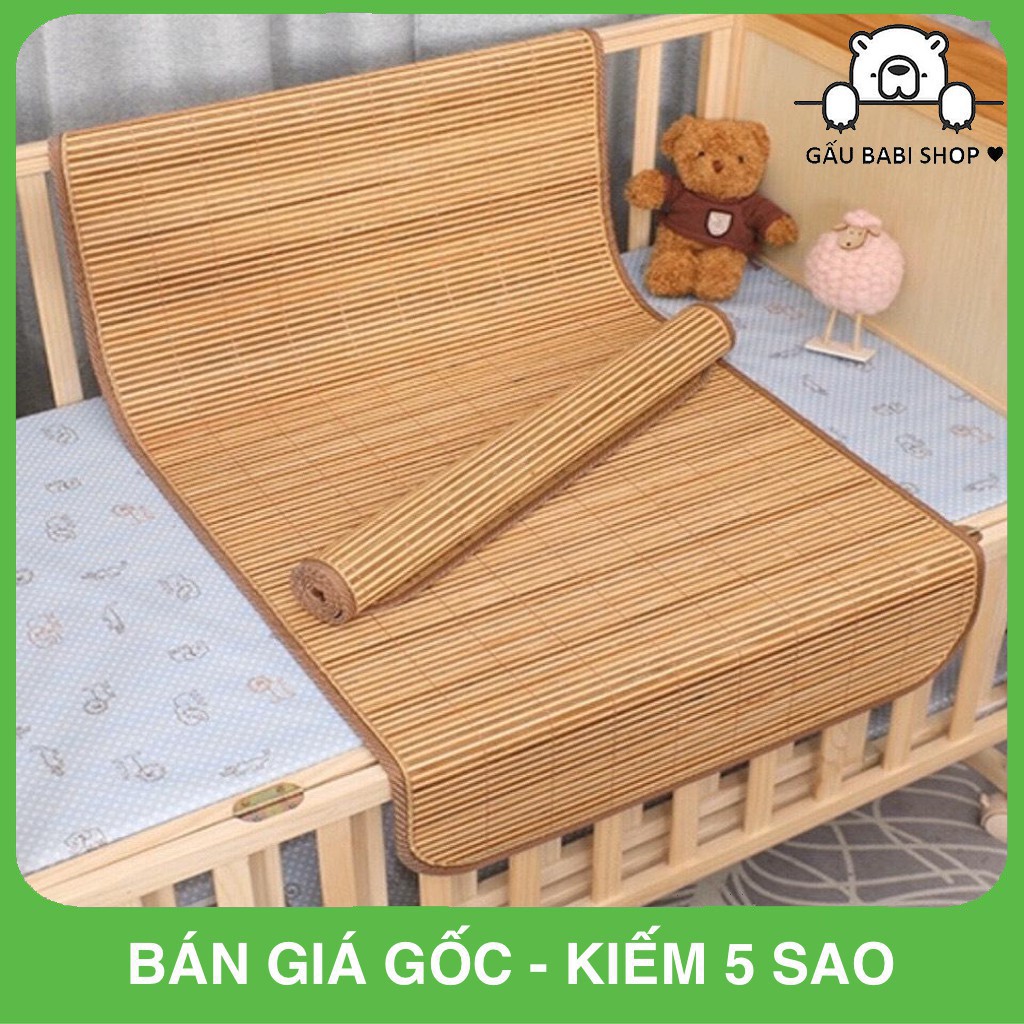 Chiếu trúc trẻ em cao cấp Thái Lan 60cm x 120cm - Chiếu mùa hè cho bé đi học