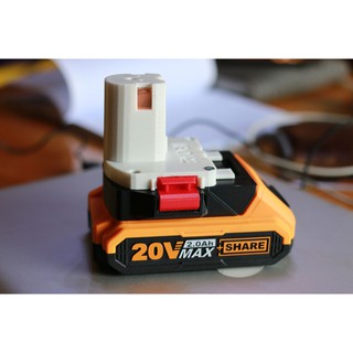 Đế chuyển pin INGCO TOTAL cho máy Ryobi